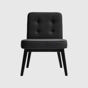 Cadeira Estofada Vienna – Botonê Grafite