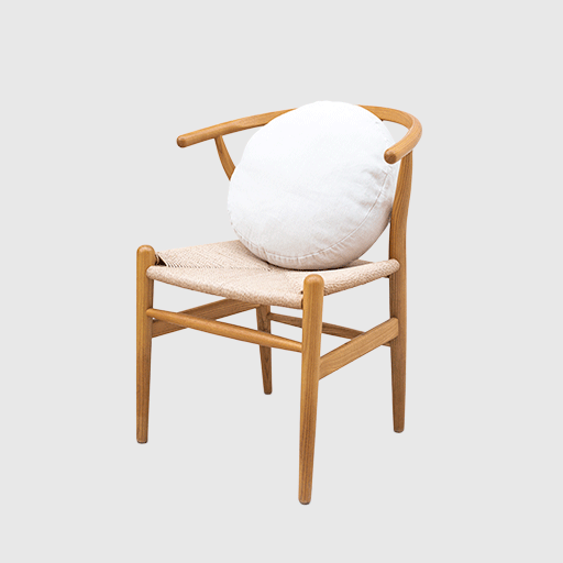 Cadeira Wishbone – Madeira Natural